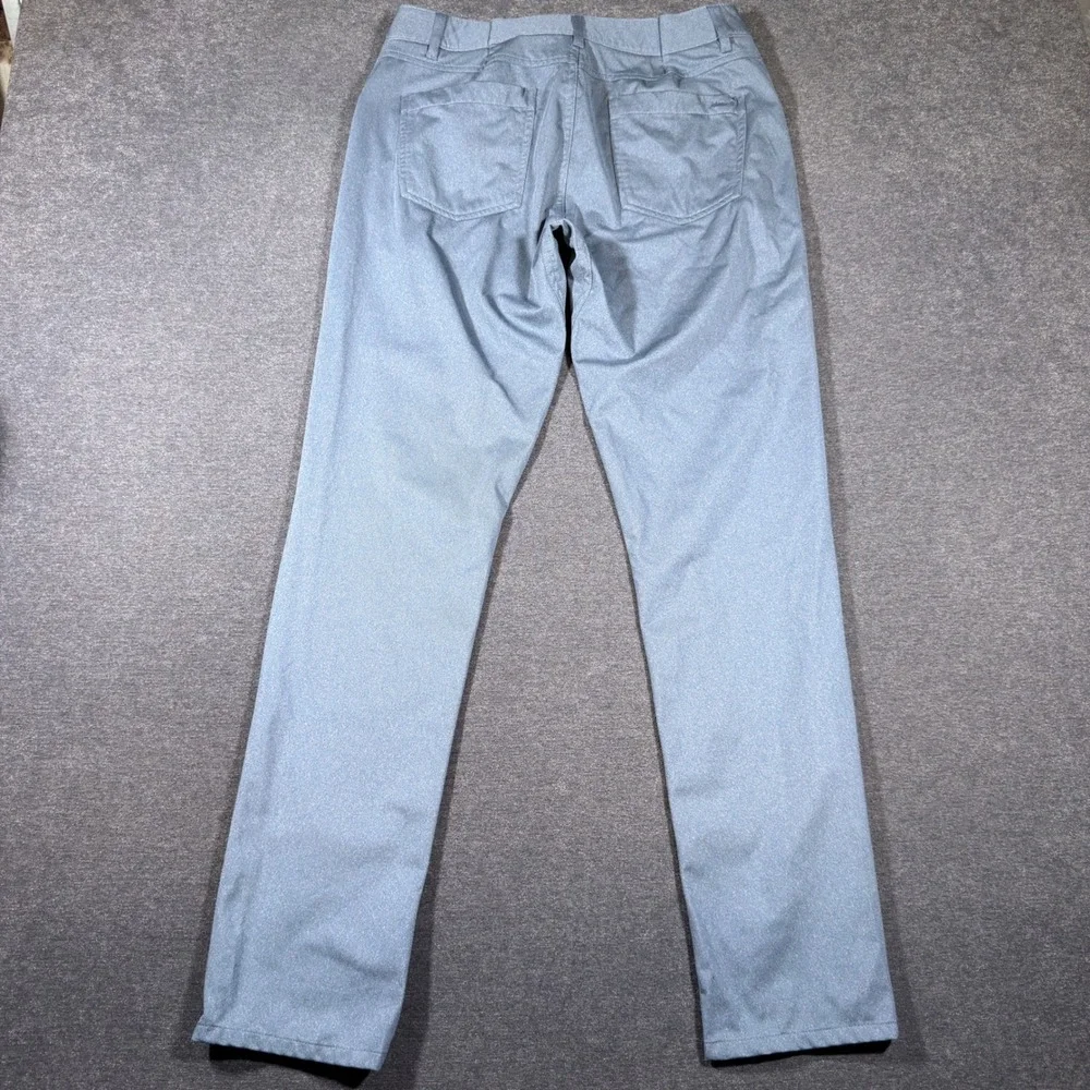 johnnie-O Prep-Formance Pants Mens 32x32 Blue Golf Performance Stretch Trousers